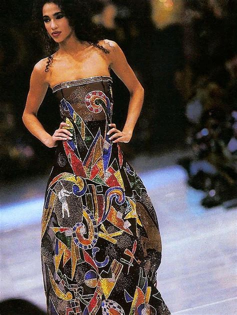 Vintage Gianni Versace Couture Fashion 